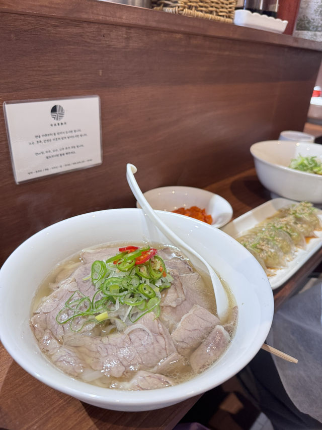 광주 동명동 쌀국수 맛집,미유제면소