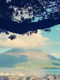 美麗的櫻島火山