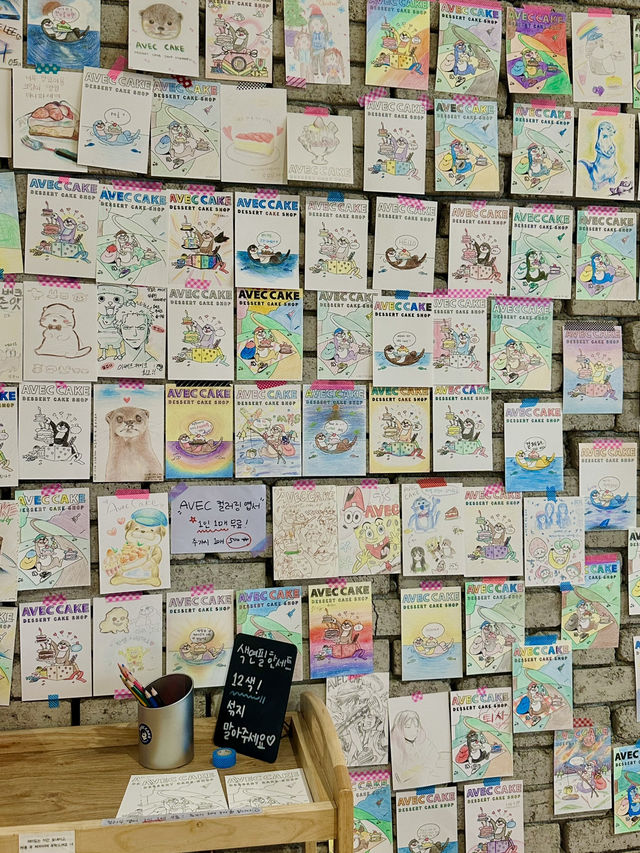 물개가 반겨주는 감성 케이크집, 아베크케이크🦭🎂💖