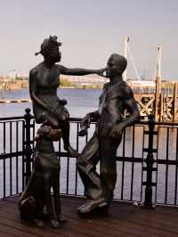 Morning Magic at Mermaid Quay: Cardiff Bay Sparkles Under Spring Sunshine