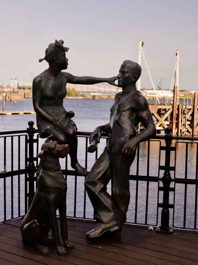 Morning Magic at Mermaid Quay: Cardiff Bay Sparkles Under Spring Sunshine