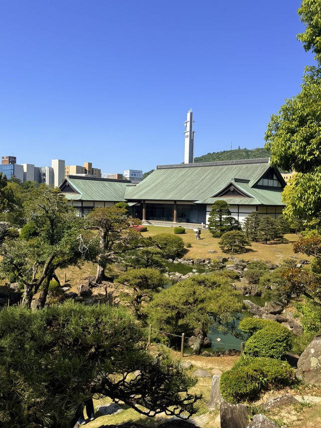 德島｜藩主怪力踩斷青石 絕美千秋閣潮汐庭園枯山水交融