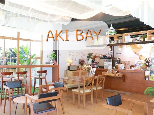 Aki bay คาเฟ่ริมทะเล