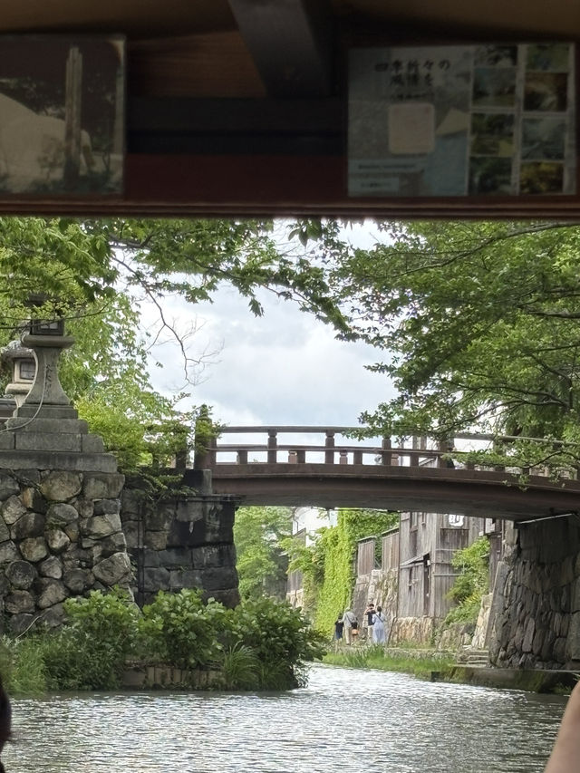 近江八幡市にやってきたら、八幡堀巡りを体験するべし❤️