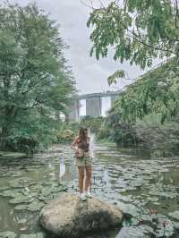 Hidden Lily Pond Vibes at Gardens by the Bay 🇸🇬📸