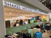 仁川機場的第一口幸福，Shake Shack 韓堡初體驗。