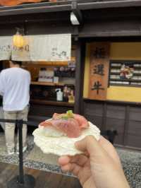 【高山小京都漫步】陰雨中的懷舊街景、朝市散步與飛驒牛初體驗