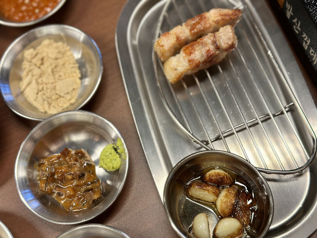 구워 주는 그릴링 고기 서비스 맛집 발산 껍데기