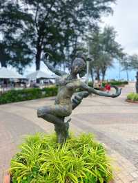 หาดสมิหลา สงขลา เงือกทอง