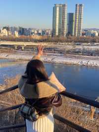 โซลหน้าหนาว เดินเล่น ชมวิวเมือง 🇰🇷