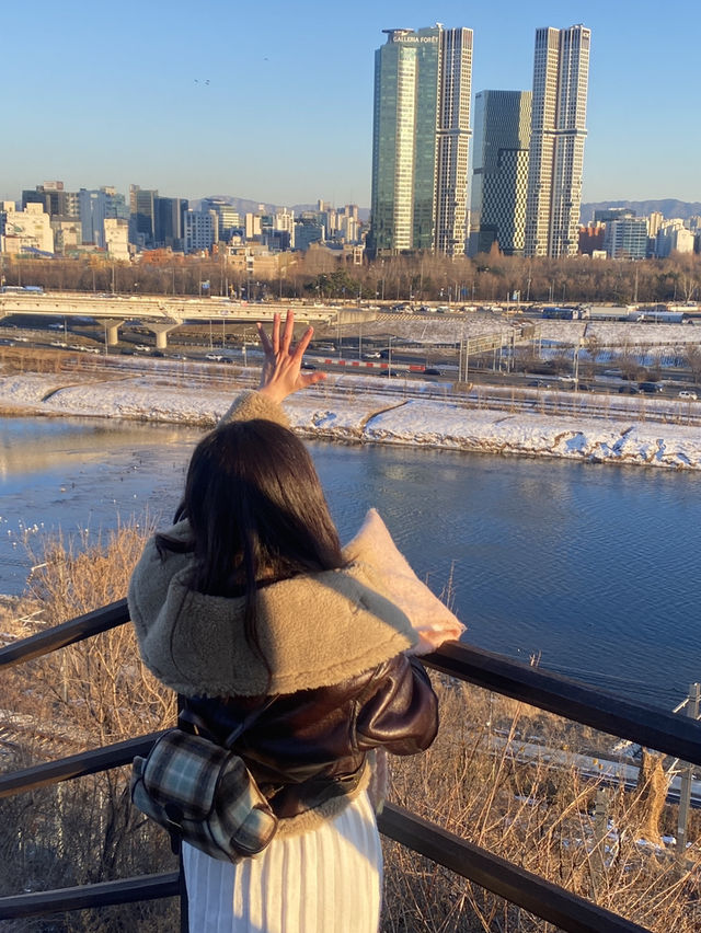โซลหน้าหนาว เดินเล่น ชมวิวเมือง 🇰🇷