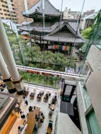 京都 | 頂法寺六角堂，被高樓大廈包圍的街區佛寺