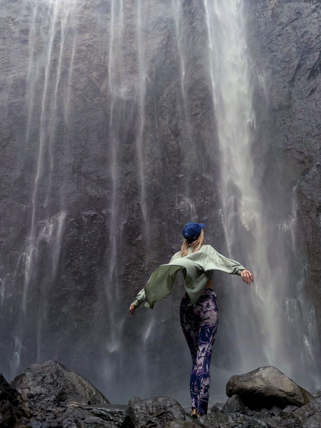 💥 Into the Wild: Tumpak Sewu — A Waterfall from Another World 🌊🌈
