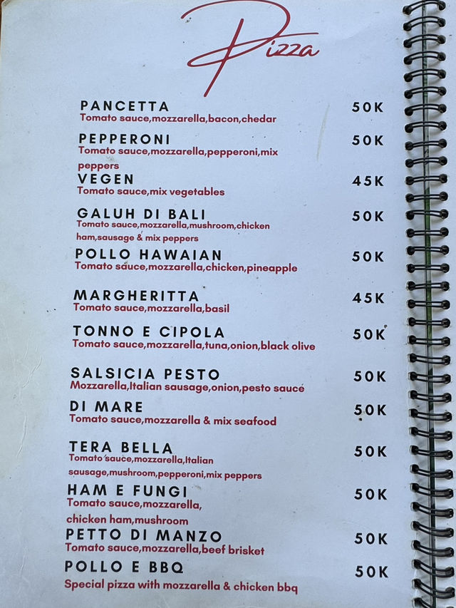 【バリ島/サヌール】美味しいイタリアン