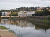 🌉 Sunset Walk Across Florence’s Old and New – Ponte Vecchio & Ponte alle Grazie