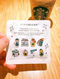 I Got a Free Bag Charm at Starbucks!