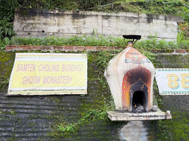 【インド・ダージリン Dung Gon Samten Choling Monastery】山の中の静寂
