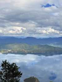 🏔️ Gemu Goddess Mountain — The Sleeping Beauty of Lugu Lake 💫🌿