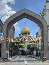 ✨แลนด์มาร์กแห่งอาหรับสตรีท Sultan Mosque 🕌