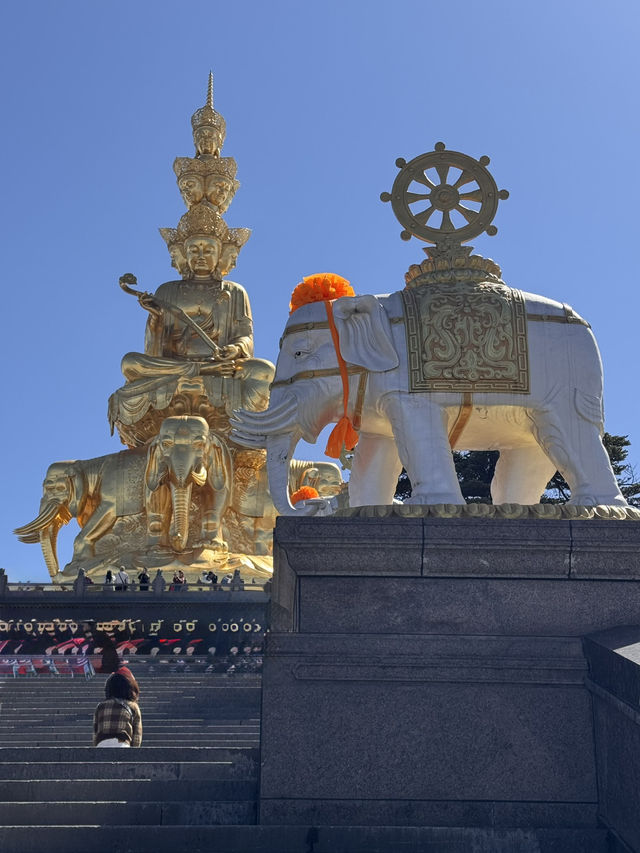 1 Day trip to the sacred Mt. Emei 