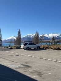 Tekapo - Lake, Dog statue & Church 