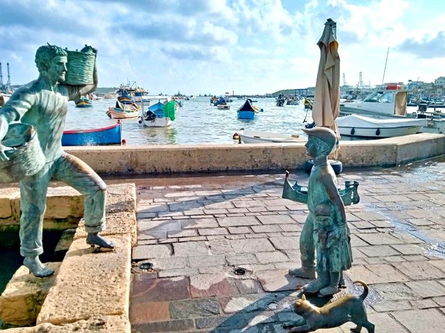 Marsaxlokk fishing village in Malta is unique