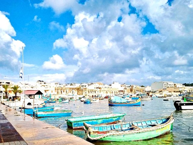 Marsaxlokk fishing village in Malta is unique