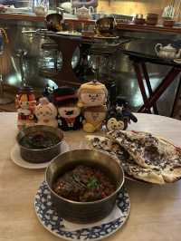 台灣魔術師為食妹大駕光臨中環高貴優雅印度菜餐廳