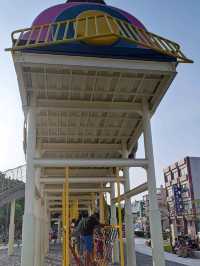 讓愛與歡笑共融的魔法樂園#「飛天小火車」共融遊樂園-屏東縣林邊鄉