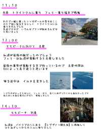 フェリーで行く ボホール島 発着ツアー