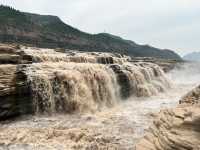 🌊 Hukou Waterfall — The Roaring Power of the Yellow River
