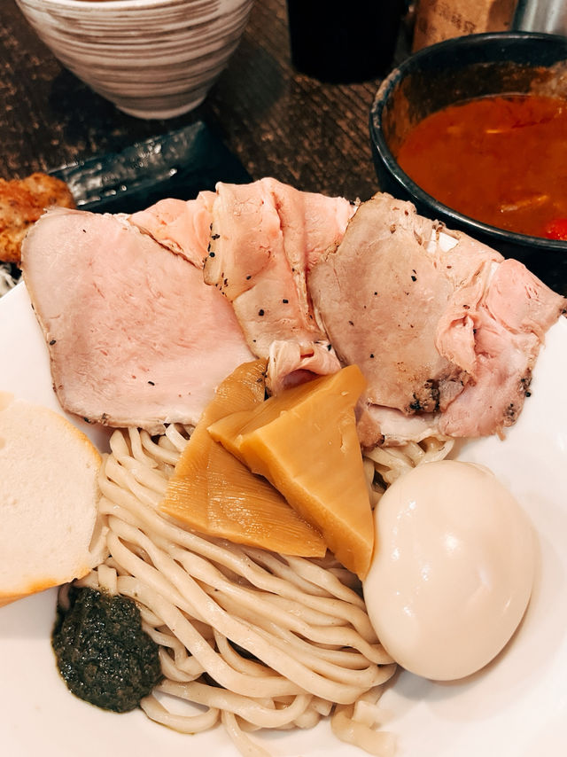 🍜台北美食探店🦐五之神製作所 超濃郁的蝦沾麵