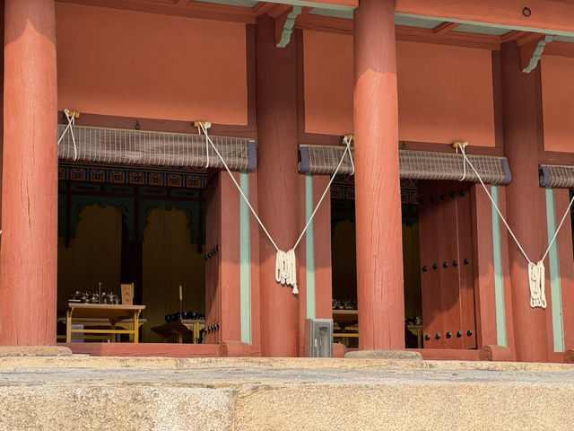 🏯시간이 멈춘 듯한 고요함, 종묘 여행기