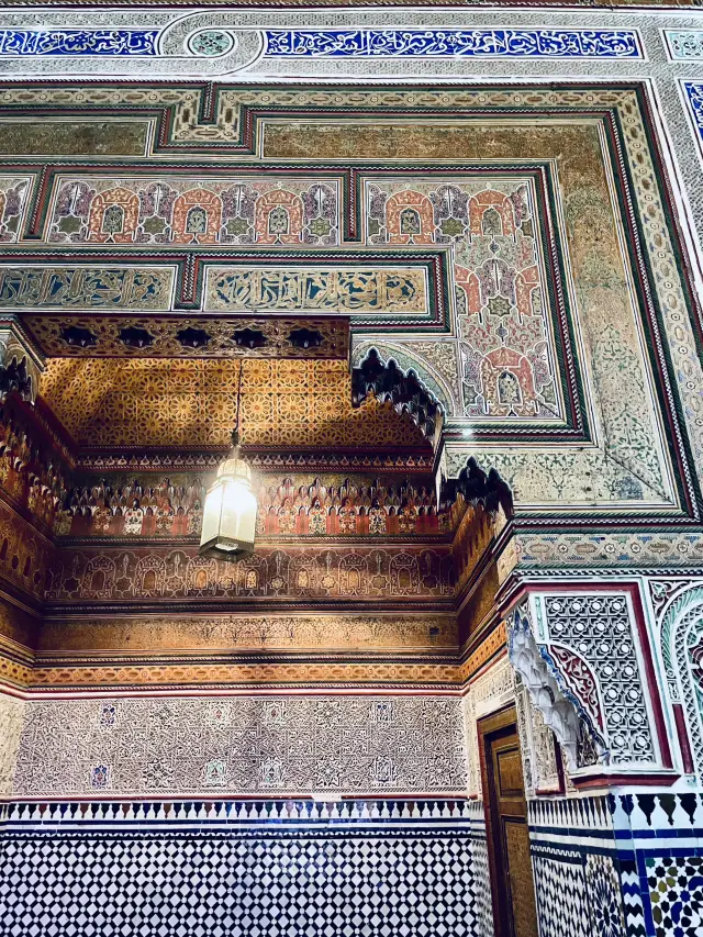 Bahia Palace, Marrakech – where every wall, window and ceiling looks like a piece of art.