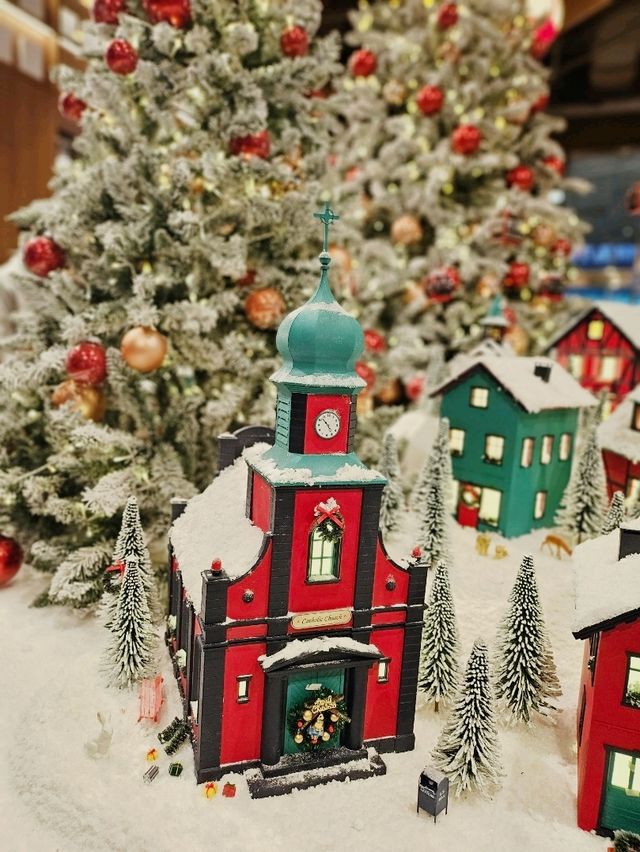 예쁜 산타마을이 반겨주는곳!🎄 스타필드마켓 죽전🎆