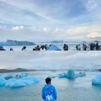 🏕️❄️ ICELAND GLACIER LAGOON ESCAPADE — CAMP, DINE & DISCOVER 🌊🔥