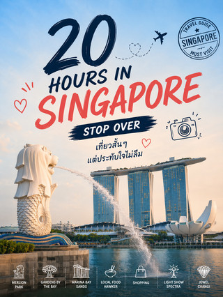 🇸🇬 What can you see and do in 20 hours in Singapore?
