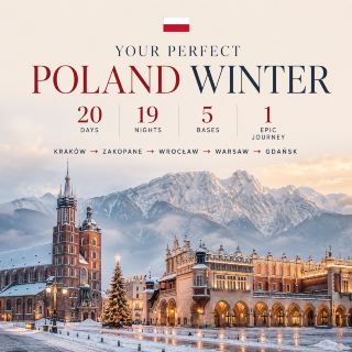 🇵🇱✨ The ULTIMATE 20-Day Poland Winter Itinerary — Castles, Snow & Fairytale Vibes!