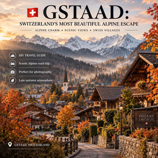 🇨🇭 GSTAAD: SWITZERLAND’S MOST BEAUTIFUL ALPINE ESCAPE 🏔️🍂