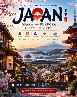 Yamaguchi Travel Guide 2026: Top Attractions, Local Food & Travel