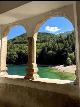 Lago di San Domenico, Italy 🇮🇹 — A Turquoise Lake Hidden in the Mountains
Hidden among the spectacular mountains of Abruzzo, central Italy, Lago di San Domenico is a breathtaking emerald-blue lake that feels like a secret paradise. Located near the village of Villalago, this beautiful reservoir is surrounded by forested slopes, rugged cliffs, and the peaceful landscapes of the Italian Apennines.
The lake is famous for its remarkably clear turquoise water, which changes shades with the sunlight and reflects the surrounding mountains like a natural mirror. One of its most distinctive landmarks is the small Hermitage of San Domenico, a historic religious sanctuary beside the water, connected to the shore by a charming stone bridge.
The area offers a wonderful combination of natural beauty, history, and tranquility. Visitors can admire the lake from scenic viewpoints, explore the nearby village of Villalago, and enjoy the dramatic mountain scenery that makes this corner of Italy so special.
In spring and summer, the surrounding greenery contrasts beautifully with the blue water. During quieter hours, the lake becomes especially enchanting, with reflections stretching across the still surface and mountains rising majestically in the background.
Lago di San Domenico is proof that some of the world's most beautiful places are tucked away from crowded tourist routes—waiting to be discovered by those who seek nature, serenity, and authentic Italian charm. 💚🏞️
#LagoDiSanDomenico #Italy #Abruzzo #Villalago #HiddenGems #ItalianLakes #TurquoiseWater #NatureLovers #TravelPhotography #ExploreItaly