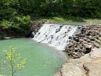 Trail and Camping at Devils Den Ar, USA