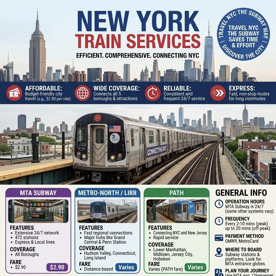 🚇 New York Subway Transport Guide 