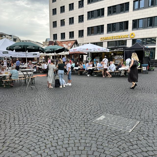 Visit German Food fest with lots of food