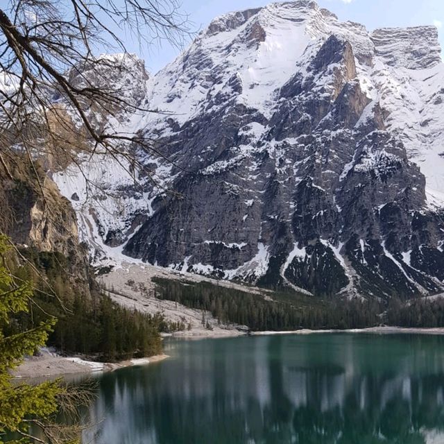 Incredible lake between Austrian and Italy 