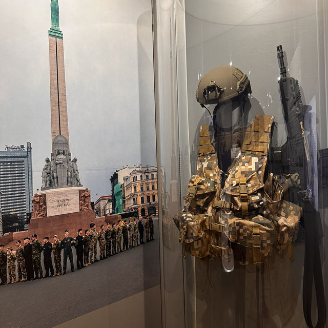 Spine chilling experience at a military museum!