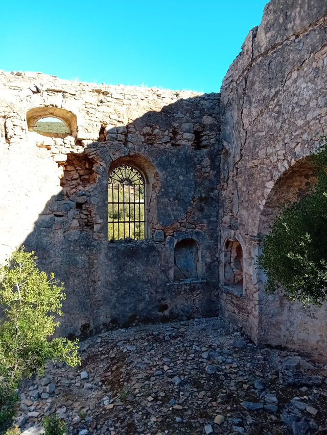 One of the ghost villages on Kefalonia 
