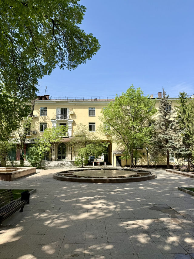 Spring Stroll at Apta Park, Almaty