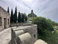 Quiet beautiful monastery in Tbilisi 