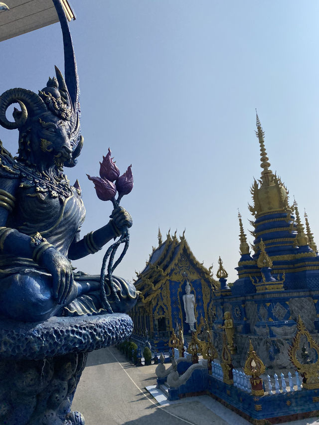 The BLUE TEMPLE, Thailand 